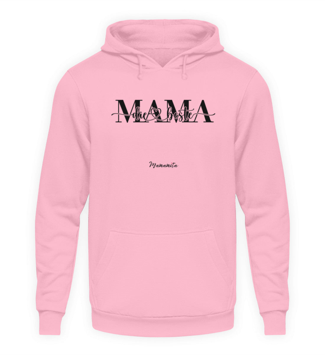 Hoodie die beste Mama in rosa 