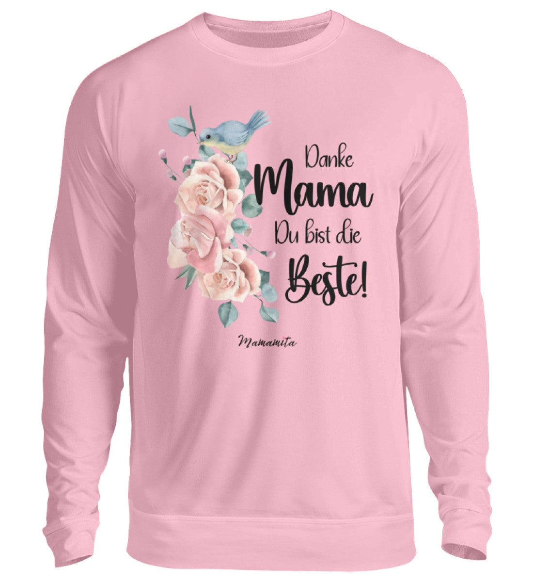 Rosa Shirt für beste Mama danke 