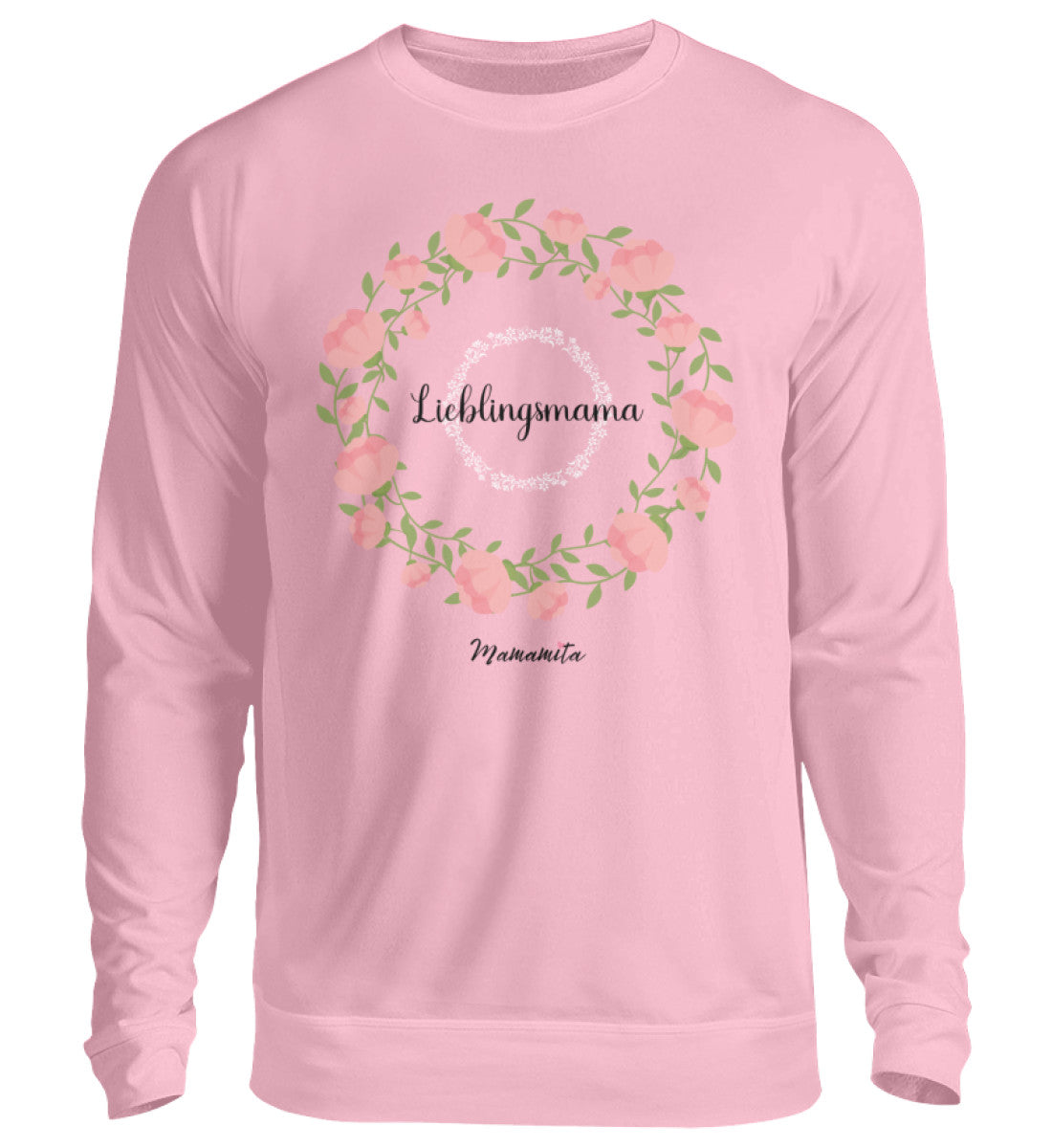 Sweatshirt Lieblingsmama in rosa 