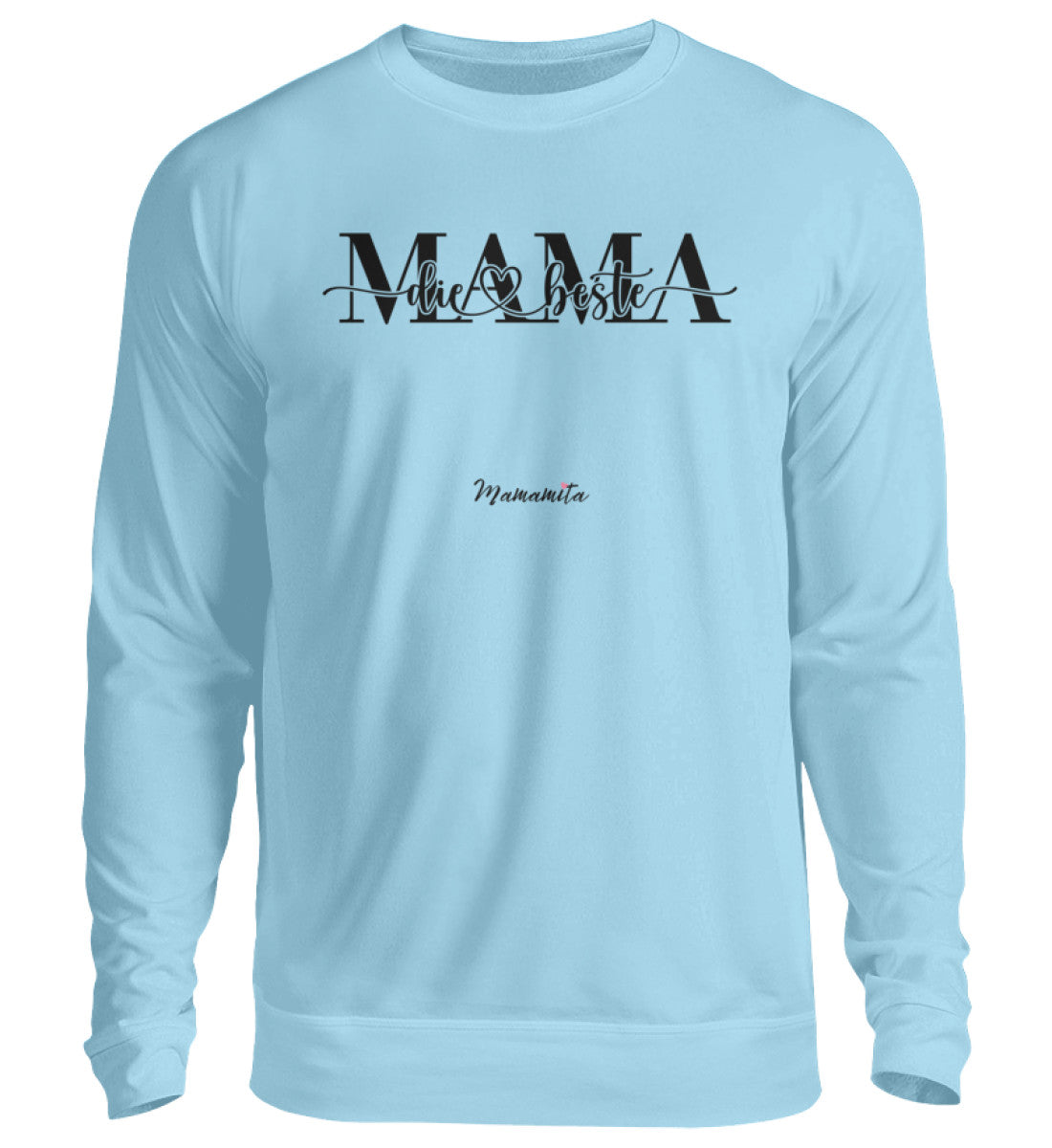 Sweatshirt beste Mama in blau 