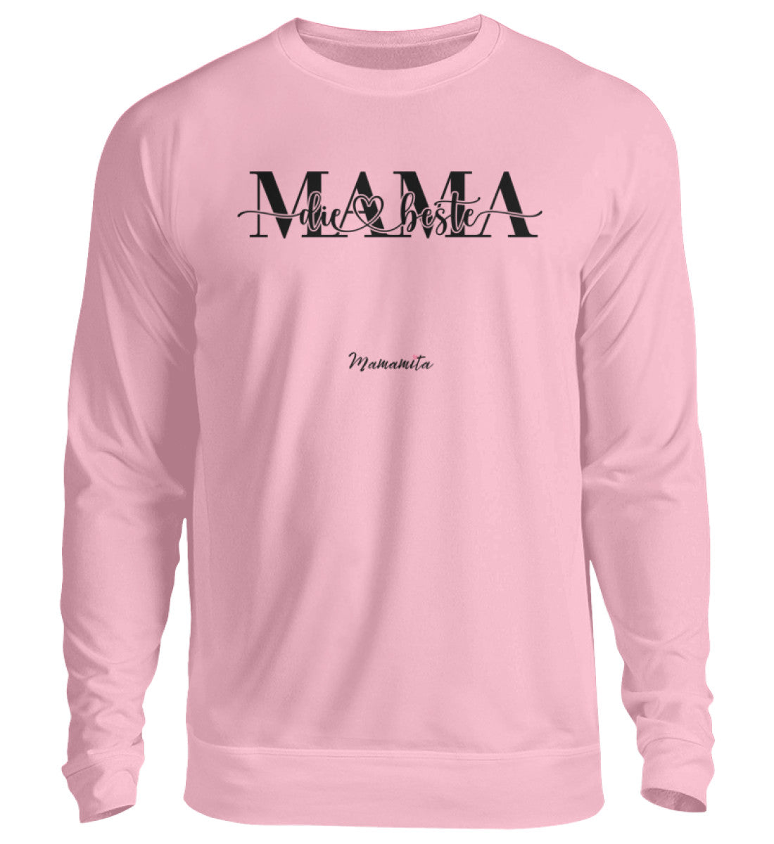 Sweatshirt die beste Mama in rosa 