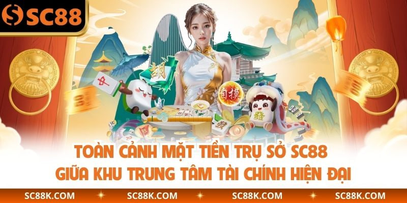 Không gian nội thất và khu điều hành trung tâm của trụ sở SC88