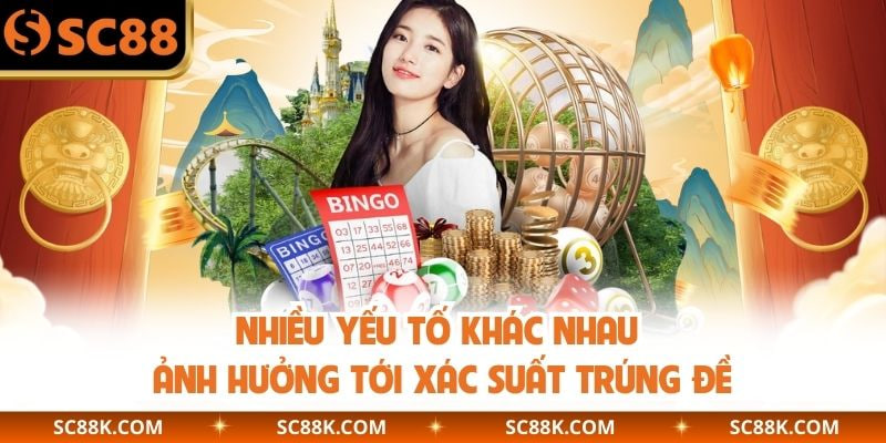Nhiều yếu tố khác nhau ảnh hưởng tới xác suất trúng đề